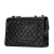 Chanel B Chanel Black Lambskin Leather Leather Maxi XL Classic Lambskin Single Flap France