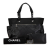 Chanel AB Chanel Black Coated Canvas Fabric Large Paris Biarritz Tote Italy