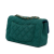 Chanel B Chanel Green Cotton Fabric Mini Rectangular Classic Jersey Single Flap France