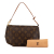 Louis Vuitton B Louis Vuitton Brown Monogram Canvas Canvas Monogram Pochette Accessoires France