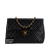 Chanel B Chanel Black Lambskin Leather Leather Maxi XL Classic Lambskin Single Flap France