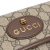 Gucci AB Gucci Brown Beige Coated Canvas Fabric GG Supreme Neo Vintage Belt Bag Italy