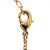 Chanel B Chanel Gold Gold Plated Metal CC Faux Pearl Pendant Necklace Italy