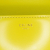 Celine B Celine Yellow Neon Yellow Calf Leather Triomphe skin Cuir Chain Shoulder Bag Italy