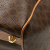 Celine B Celine Brown Coated Canvas Fabric Macadam Boston Bag Italy