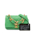 Chanel AB Chanel Green Lambskin Leather Leather Small Quilted Lambskin Chain Is More Flap Italy