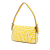 Fendi B Fendi Yellow Coated Canvas Fabric Sarah Coleman Zucca 1997 Vertigo Baguette Italy