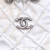 Chanel B Chanel Silver Calf Leather Metallic Crumpled skin Gabrielle Backpack Italy