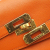 Hermès B Hermès Orange Calf Leather Mini Gulliver Kelly Retourne 20 France