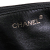 Chanel B Chanel Black Lambskin Leather Leather Quilted Lambskin Round Flap Bag Italy