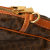 Celine B Celine Brown Coated Canvas Fabric Macadam Satchel Italy