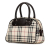 Burberry B Burberry Brown Beige Canvas Fabric House Check Handbag United Kingdom