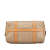 Celine B Celine Brown Beige Coated Canvas Fabric Macadam Boston Italy