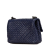 Bottega Veneta B Bottega Veneta Blue Dark Blue Nappa Leather Leather Small Nappa Intrecciato Stitched Olimpia Italy