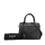 Celine B Celine Black Calf Leather Small Cabas de France Satchel Italy