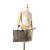 Fendi B Fendi Brown Dark Brown Canvas Fabric Zucchino Tote Italy