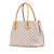 Louis Vuitton B Louis Vuitton White Damier Canvas Canvas Damier Azur Calvi Spain