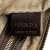 Prada B Prada Brown Beige Canvas Fabric Canapa Logo Shoulder Bag Italy