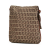 Fendi B Fendi Brown Beige Canvas Fabric Zucchino Crossbody Italy