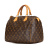 Louis Vuitton AB Louis Vuitton Brown Monogram Canvas Canvas Monogram Speedy 30 France