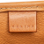 Celine B Celine Brown Coated Canvas Fabric Macadam Clutch Italy