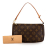 Louis Vuitton AB Louis Vuitton Brown Monogram Canvas Canvas Monogram Pochette Accessoires France