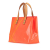 Louis Vuitton AB Louis Vuitton Orange Vernis Leather Leather x Robert Wilson Monogram Vernis Fluo Reade PM France