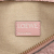 Loewe B LOEWE Pink Light Pink Calf Leather Embossed Anagram Repeat T Clutch Spain