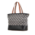 Celine B Celine Gray with Black Canvas Fabric Macadam Satchel Italy