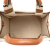 Celine AB Celine Brown Beige Canvas Fabric Small Cabas Thais Satchel Italy