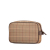 Burberry AB Burberry Brown Beige Canvas Fabric Vintage Check Clutch United Kingdom