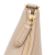 Salvatore Ferragamo AB Ferragamo Brown Light Beige Calf Leather Maxi Gancio Hobo Italy