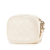 Chanel AB Chanel White Ivory Goatskin Leather Small Quilted Casual Trip Camera Bag Italy