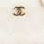 Chanel AB Chanel White Ivory Goatskin Leather Small Quilted Casual Trip Camera Bag Italy