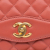 Chanel B Chanel Pink Salmon Lambskin Leather Leather Large Lambskin Daily Companion Flap Italy