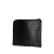 Saint Laurent AB Saint Laurent Black Calf Leather Croc Embossed Clutch Italy