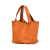 Hermès B Hermès Orange Calf Leather Clemence Picotin 18 France