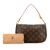 Louis Vuitton AB Louis Vuitton Brown Monogram Canvas Canvas Monogram Pochette Accessoires United States