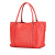 Gucci AB Gucci Red Calf Leather Medium Guccissima Joy Tote Italy