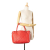 Gucci AB Gucci Red Calf Leather Medium Guccissima Joy Tote Italy