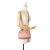 Gucci AB Gucci Pink Calf Leather Mini GG Charm Dome Satchel Italy