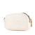 Gucci AB Gucci White Calf Leather Small GG Marmont Matelasse Crossbody Italy