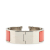 Hermès B Hermès Pink with Silver Enamel Other Wide Clic Clac H Bracelet PM France