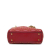 Christian Dior AB Dior Red Lambskin Leather Leather Mini Lambskin Cannage Studded Supple Lady Dior Jamaica