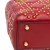 Christian Dior AB Dior Red Lambskin Leather Leather Mini Lambskin Cannage Studded Supple Lady Dior Jamaica