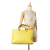 Gucci B Gucci Yellow Calf Leather Large skin Bamboo Shopper Satchel Italy