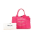 Prada B Prada Pink Canvas Fabric Small Canapa Logo Satchel India