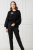 Pinko BLACK Pullover Chissa mit Rundhalsausschnitt und Schmuckbrosche Wolle mit Kaschmir