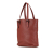 Bottega Veneta B Bottega Veneta Red Indian Red Calf Leather Intrecciato Tote Italy