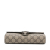 Gucci AB Gucci Brown Beige Coated Canvas Fabric GG Supreme Dionysus Chain Wallet Italy